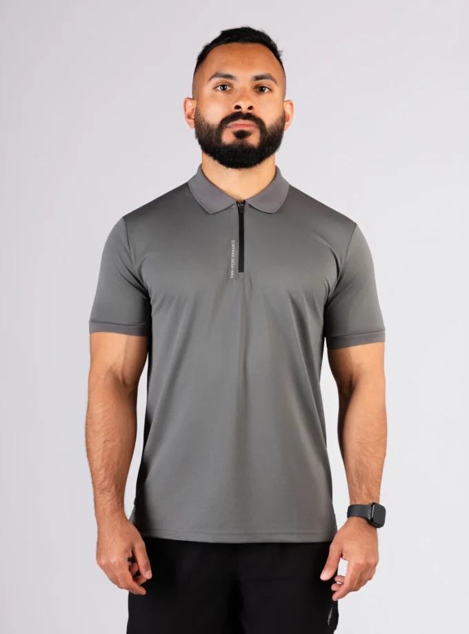 Surge Zipper Polo
