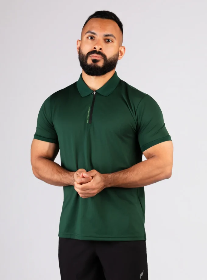 Surge Zipper Polo