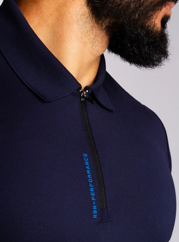 Surge Zipper Polo